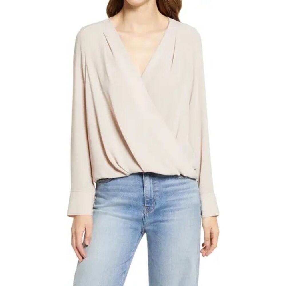 Halogen Cross Front Blouse Size XXS